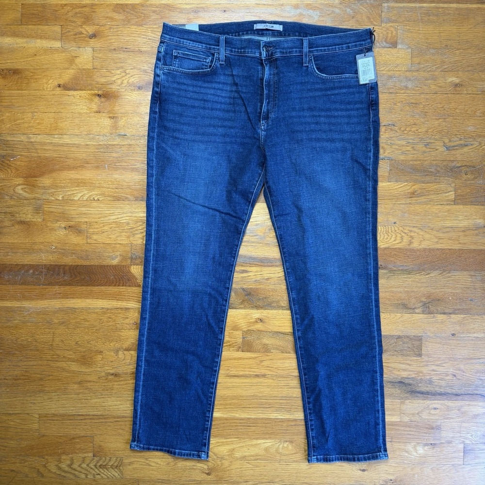 Joes Jeans Mens 42x32 Blue Slim Fit Straight Leg Stretch Dark Wash Denim NWT
